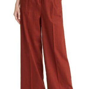 Nordstrom Terracotta Wide-Leg Pants